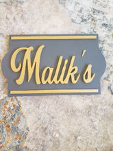 Load image into Gallery viewer, House Wooden Name board  - Outdoor Tawakal Art
