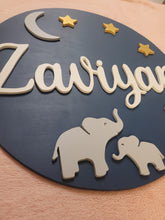 Load image into Gallery viewer, Baby Nursery Decoration - Elephant Design Tawakal Art
